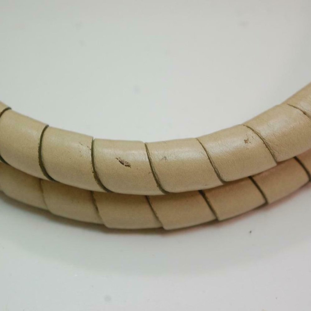 Auth Chloe Marcie Medium Shoulder Bag Leather Peal Gold - Picture 11 of 15